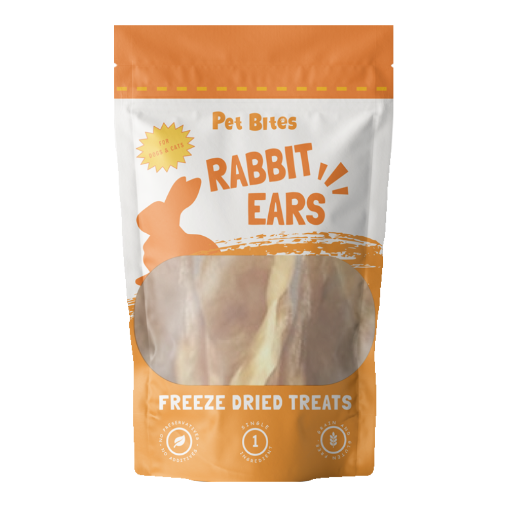 Dried rabbit outlet ears